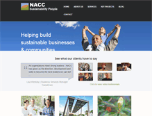 Tablet Screenshot of nacconsulting.com.au